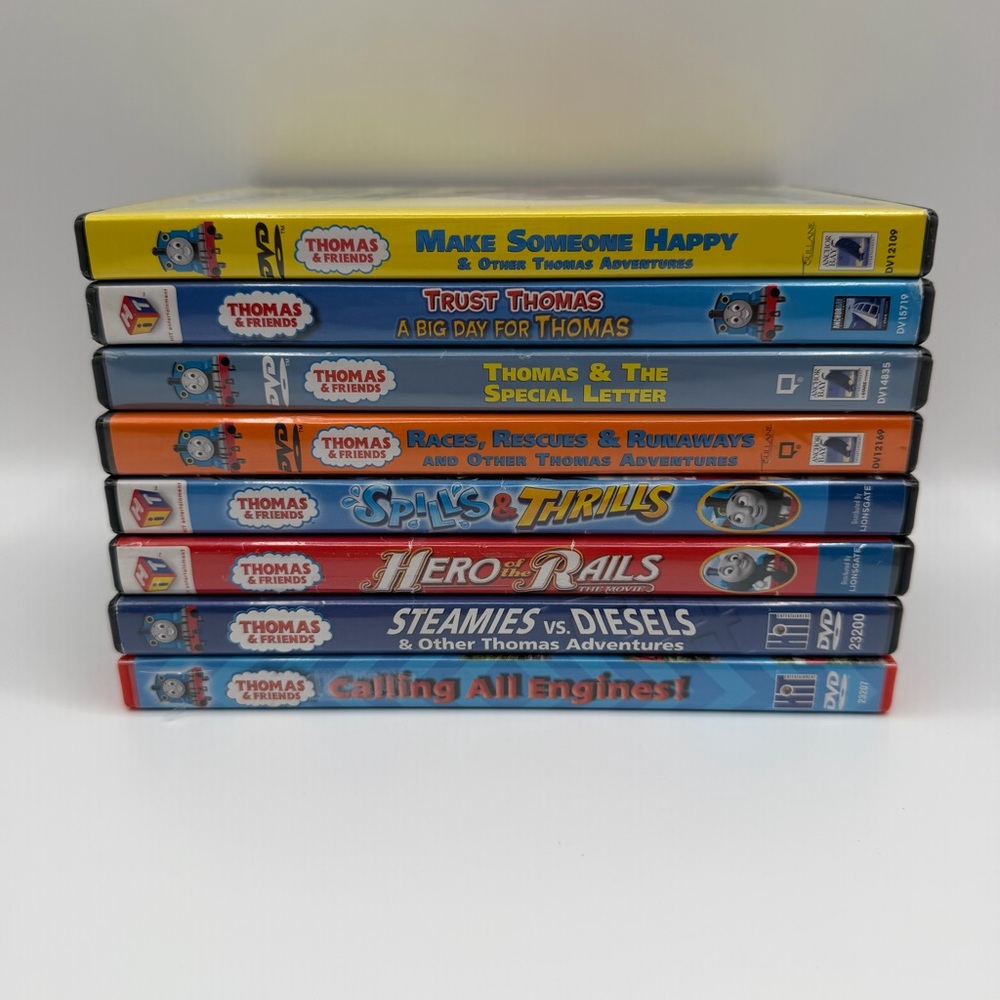 Thomas and Friends DVD Lot of 8 Discs *READ*